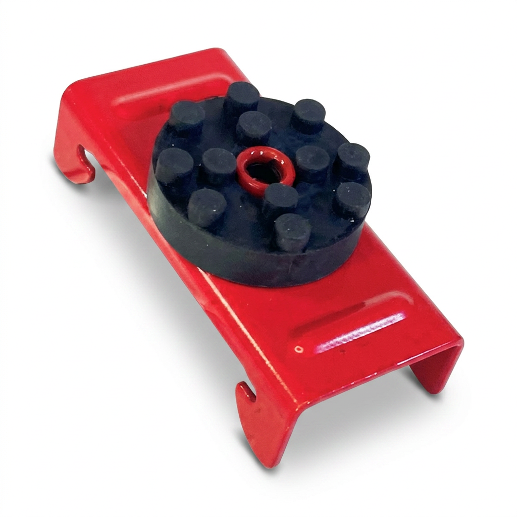 PAC International RSIC-1 resilient sound isolation clip — front product view for wall and ceiling assemblies.