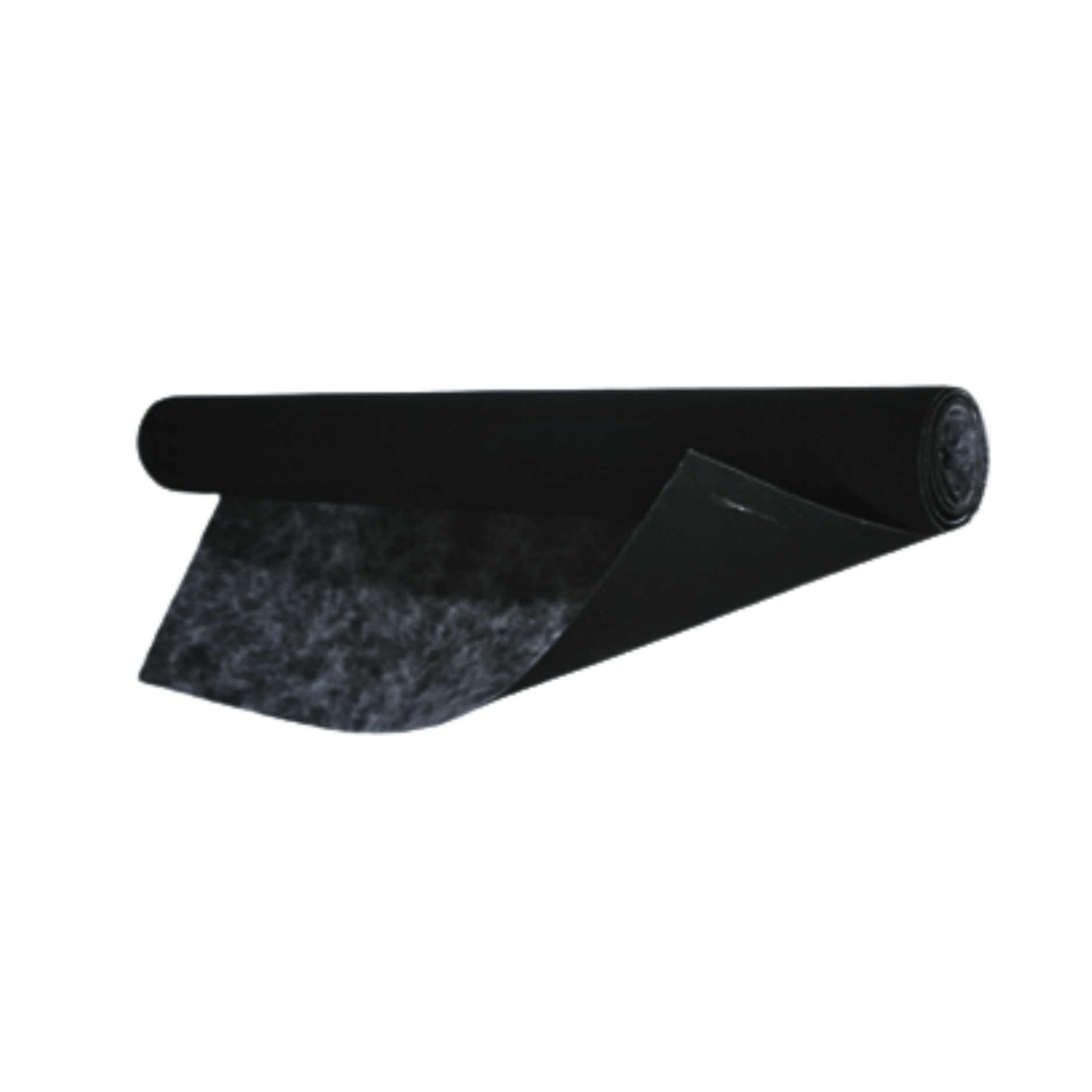 EVA Mass Loaded Vinyl (EVA MLV) roll — plasticizer-free, low-VOC ethylene-vinyl acetate limp-mass barrier for residential, industrial, and vehicular soundproofing.
